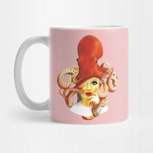 Sexy Girl With Octupus Mug